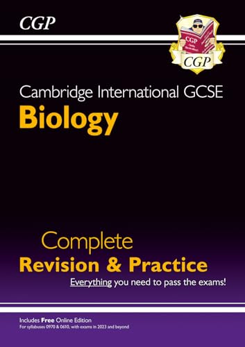 Cambridge International GCSE Biology Complete Revision & Practice: for the 2024 and 2025 exams (CGP Cambridge IGCSE) von Coordination Group Publications Ltd (CGP)